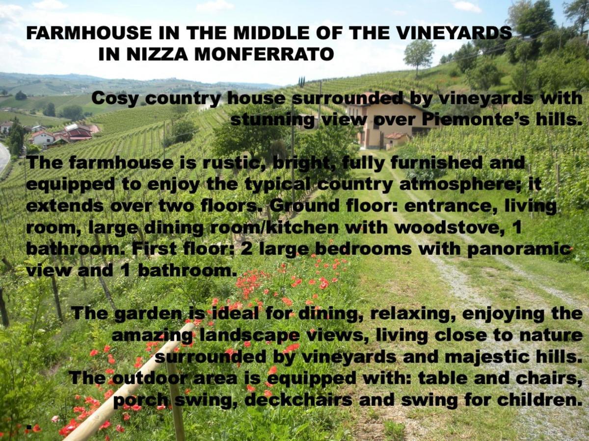Vila Cascina Tra I Vigneti A Nizza Monferrato Exteriér fotografie